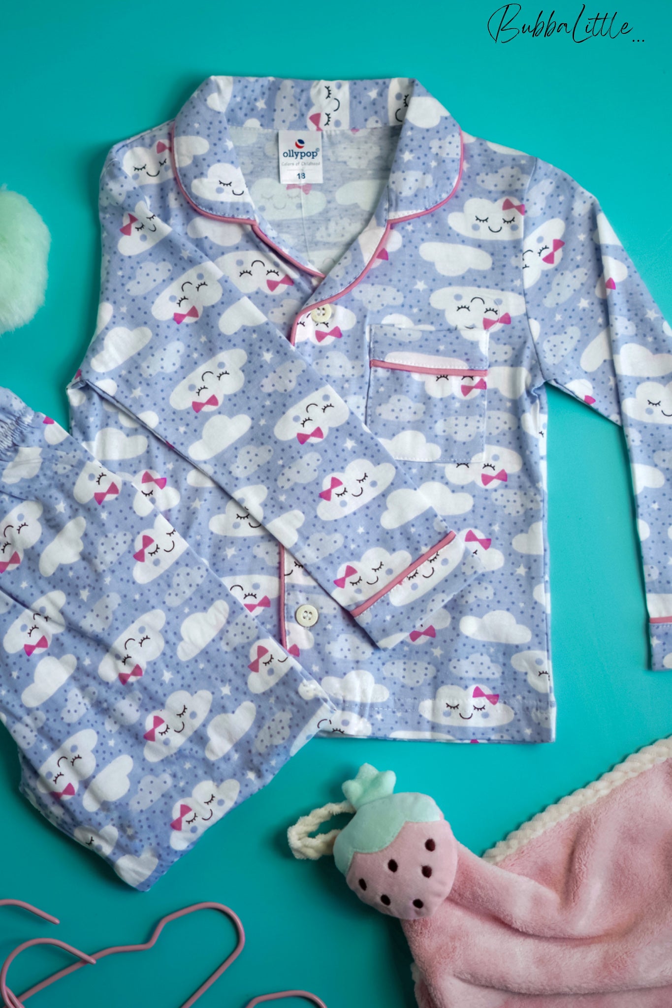 Ethereal clouds pj set ☁️